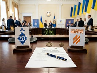 «Динамо» Київ та Третій армійський корпус офіційно оголосили про початок стратегічного партнерства