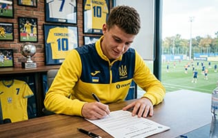 Український нападник Юрій Кісак підписав професійний контракт із «Вільярреалом»