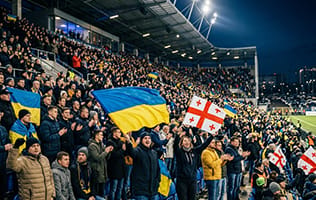 Збірна України зіграє проти Грузії в Кошицях: де проведуть наступний домашній матч «синьо-жовті»